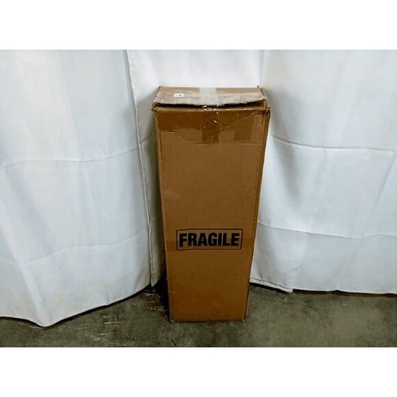 3 Panel Fractal Abstract Floral Wall Art - Black/White Abstract Art ~36"x28" - Picture 4 of 7